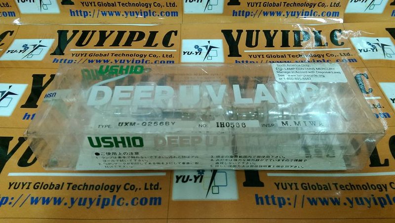 USHIO UXM-Q256BY DEEP UV LAMP - PLC DCS SERVO Control MOTOR USHIO UXM-Q256BY DEEP UV LAMP - PLC DCS SERVO Control MOTOR